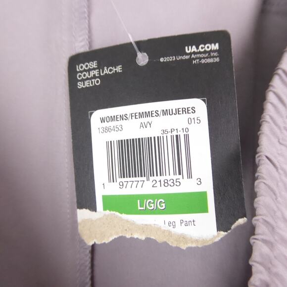 Under Armour Pants Women SZ L Rival Wide Leg Performance Athletic Athleisure NWT - Picture 12 of 13